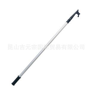 铝制船用可伸缩打捞钩船镐抓物钩靠岸钩游艇五金配件