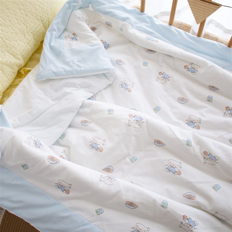 婴儿被子纯棉幼儿园夏凉被薄被新生儿I童午睡宝宝专用空调被盖毯,婴童用品,被子/被芯,淘宝优惠券,粉丝福利购,淘宝优惠卷