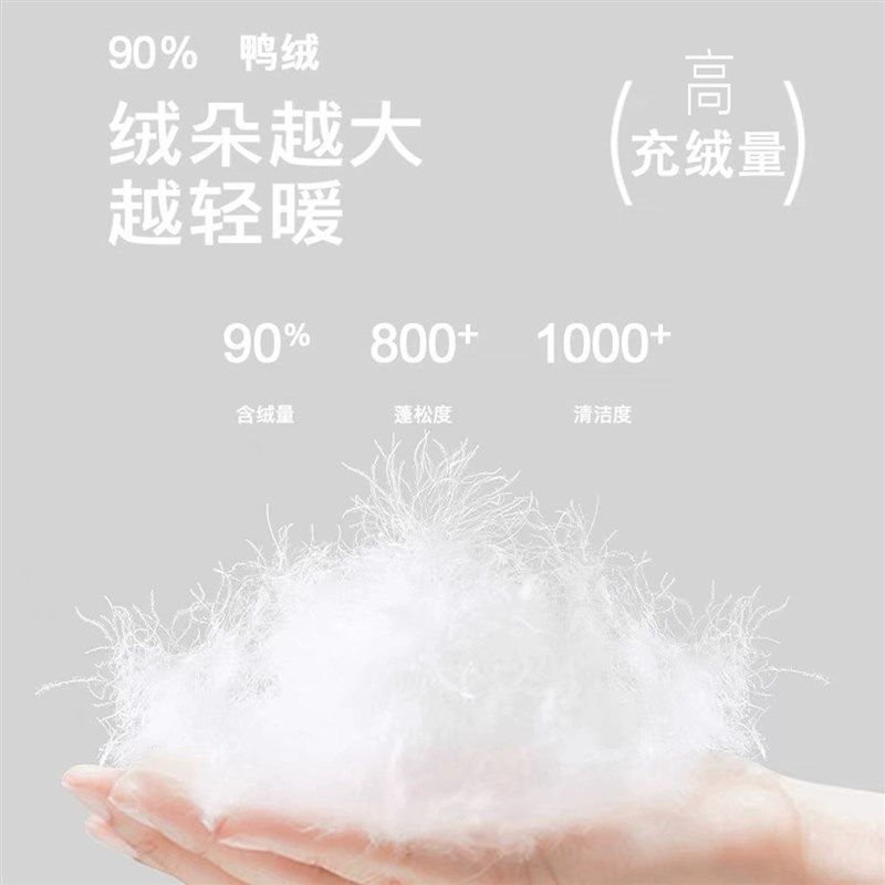 女童羽绒裤冬装新款裤儿童裤子鸭绒中大童S保暖裤外穿90绒