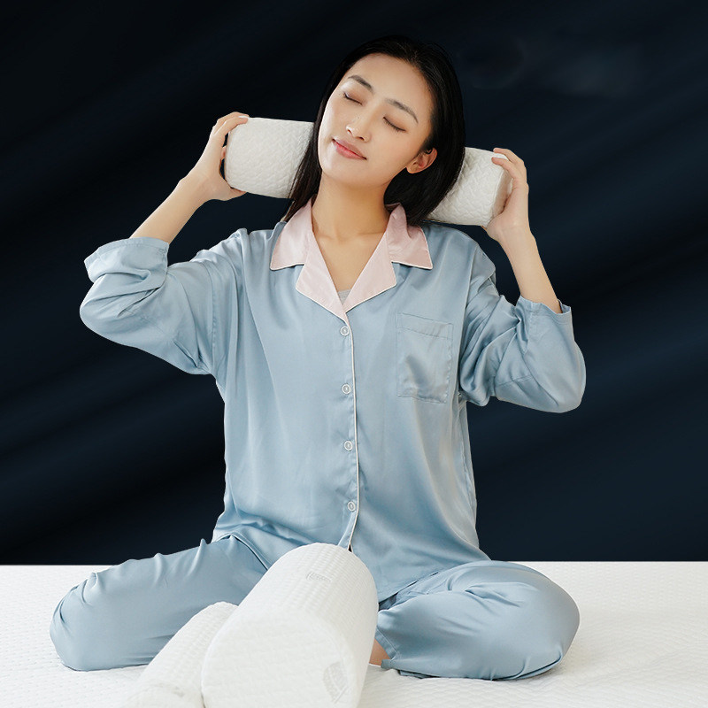 圆柱记忆棉头枕护颈椎o枕头颈椎保健修复护理枕零压力单人枕头枕,床上用品,功能枕/保健枕/养生枕,淘宝优惠券,粉丝福利购,淘宝优惠卷