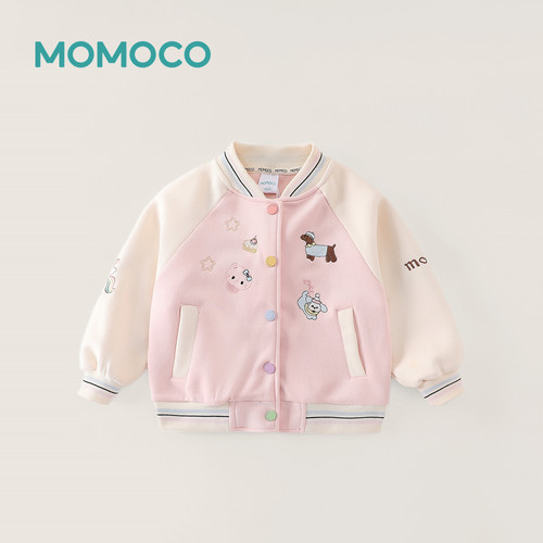 MOMOCO玛米玛卡棒球服秋季