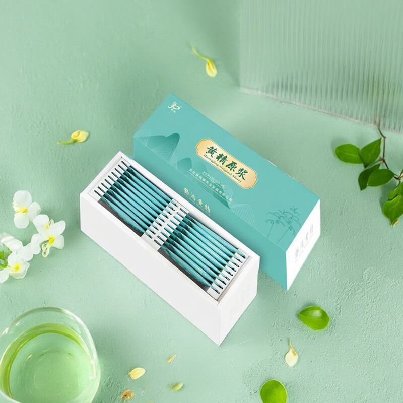 传统滋补营养品药食同源食品安黄精原浆180g/盒 安化多花黄精