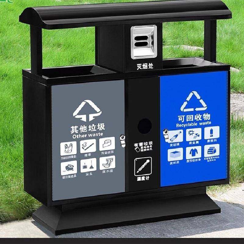 户外不锈钢垃圾桶景区公园学校环卫果皮箱商用大号镀锌板垃圾箱,基础建材,不锈钢垃圾桶,淘宝优惠券,粉丝福利购,淘宝优惠卷