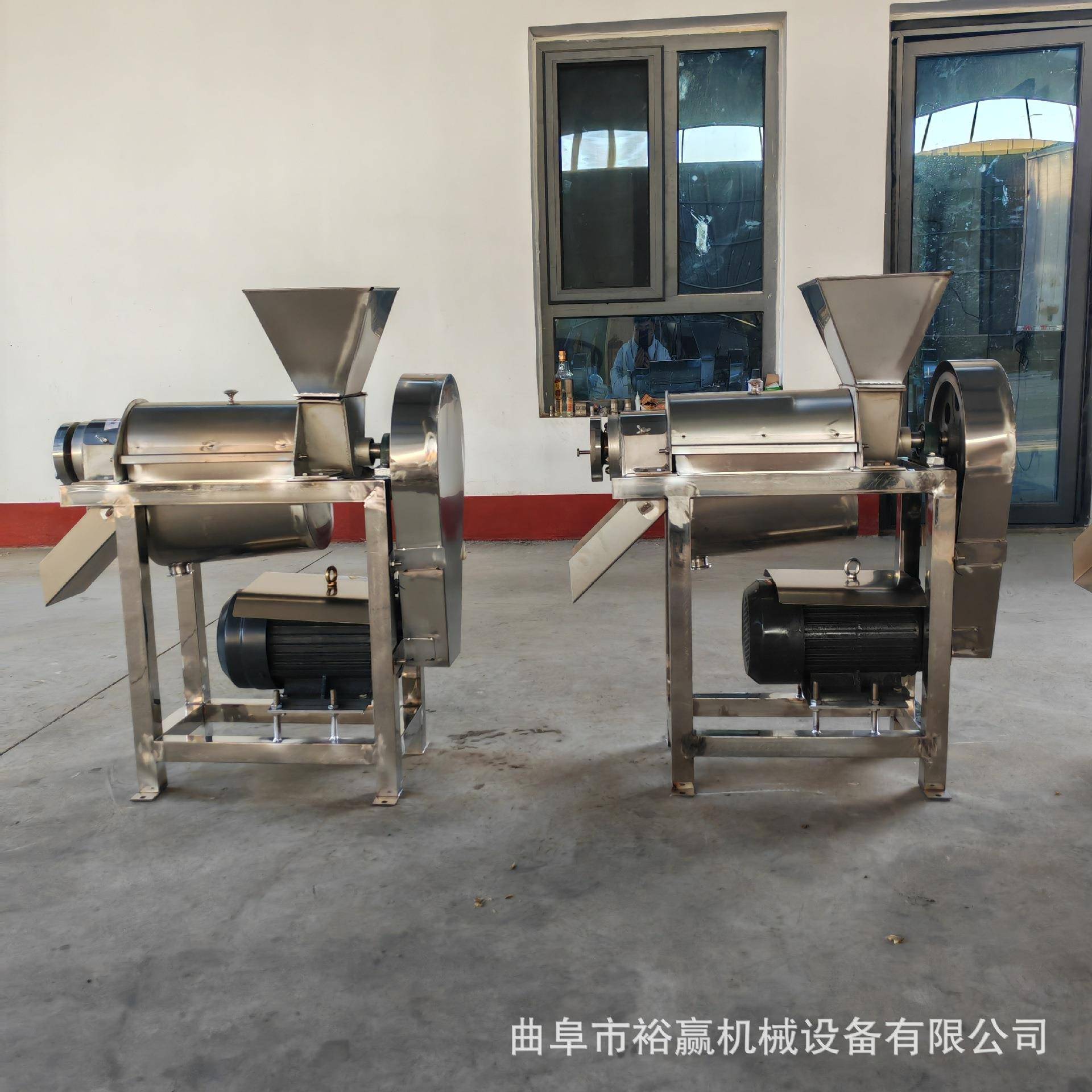 厂家直销商用生姜破碎榨汁机蔬菜螺旋压榨机桑葚草莓榨汁机