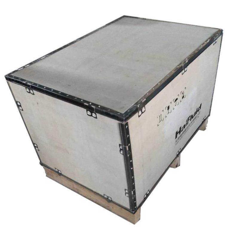 厂家直供钢边箱免熏蒸箱出口木箱免钉木箱胶合板木箱钢扣箱