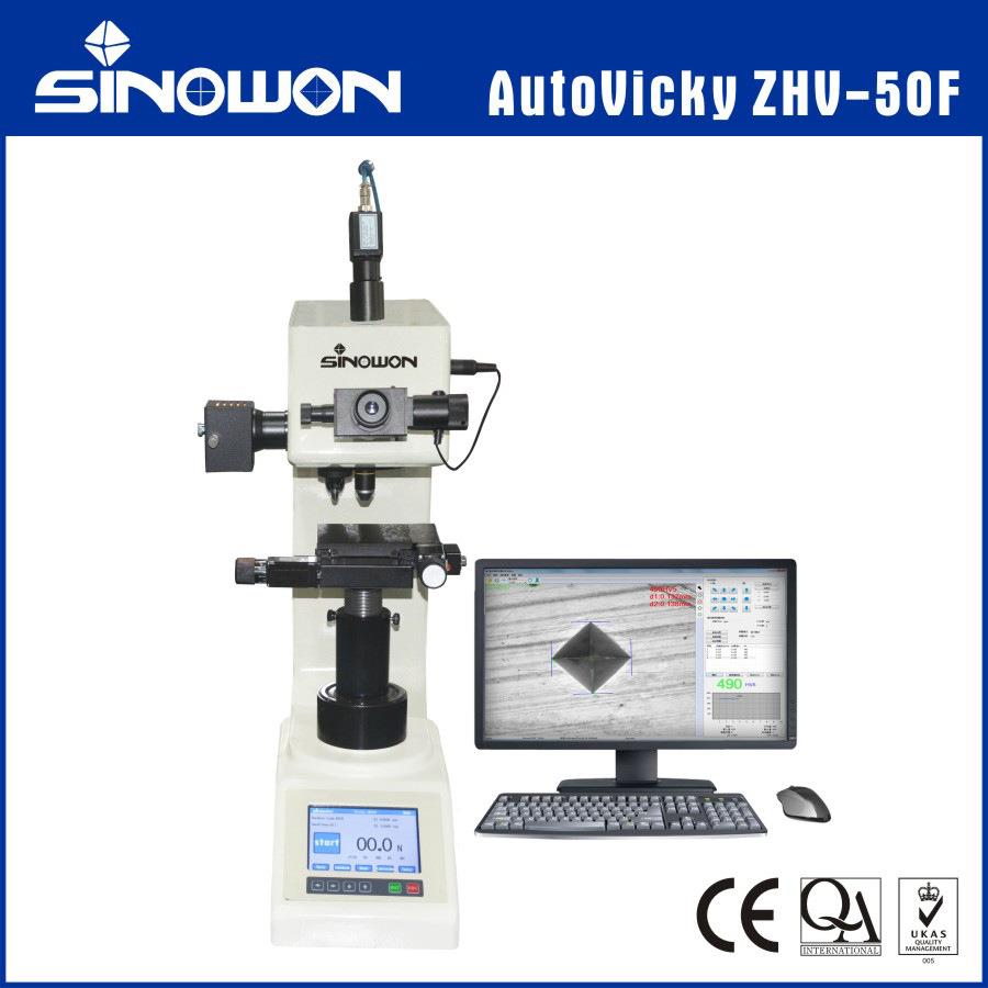 广东厂家直销硬度计50kg自动对焦维氏硬度计自动测量硬度测试仪