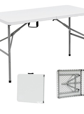 Z122工厂直销折叠长桌简易培训会议办公桌户外便携式摆摊桌子批发