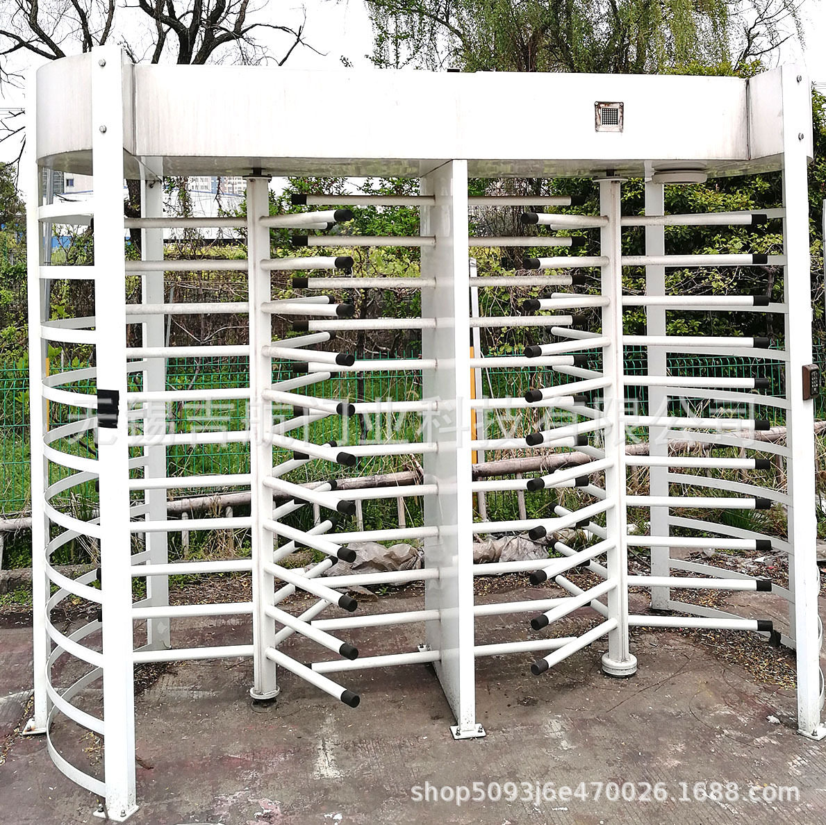 无锡厂家 旅游景点旋转门 304不锈钢刷卡窗口旋转门批发