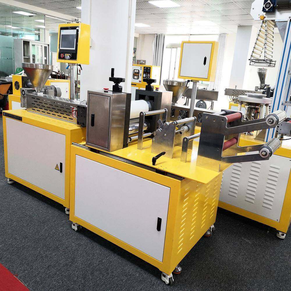 XH-432-25PLA挤出流延膜机实验型生物降解材料PBAT流延薄膜机