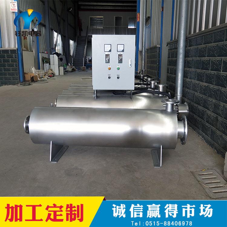 供应管道液体加热器全不锈钢材质液体加热管道电加热器