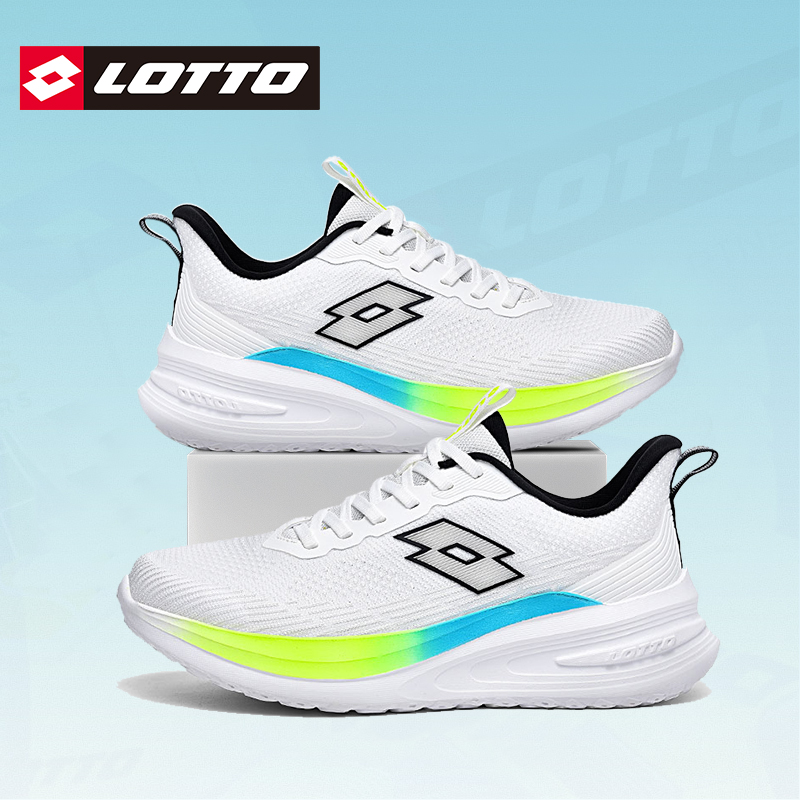 Lotto/乐途男透气网面运动跑步鞋