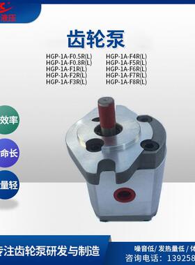 HGP-1A-F2R液压齿轮泵小型增压液压齿轮油泵自动机械高压油泵