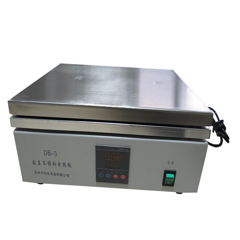 供应数显恒温不锈钢温控台恒温电热板实验室加热台