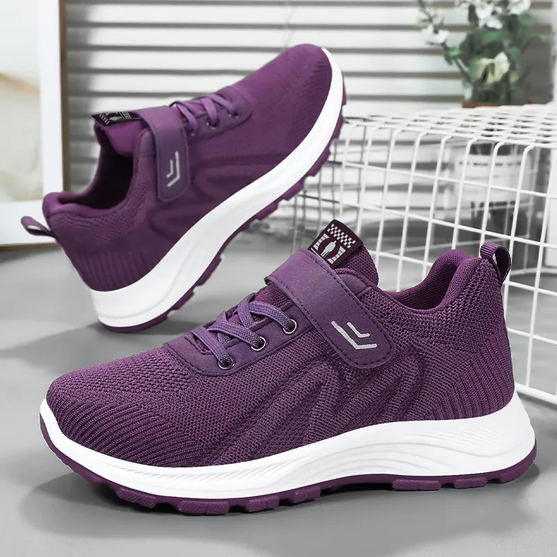 健步鞋2025春季新款中老年魔术贴旅游鞋休闲妈妈鞋子,女鞋,汉服鞋,淘宝优惠券,粉丝福利购,淘宝优惠卷