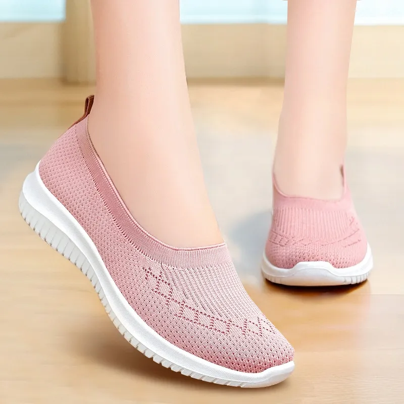 鞋子女夏季新款一脚蹬妈妈鞋大码软底休闲鞋女士鞋,女鞋,时尚芭蕾鞋,淘宝优惠券,粉丝福利购,淘宝优惠卷
