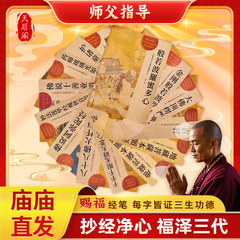正版静心临摹抄经本地藏金刚手抄本字帖成人练字硬笔字帖