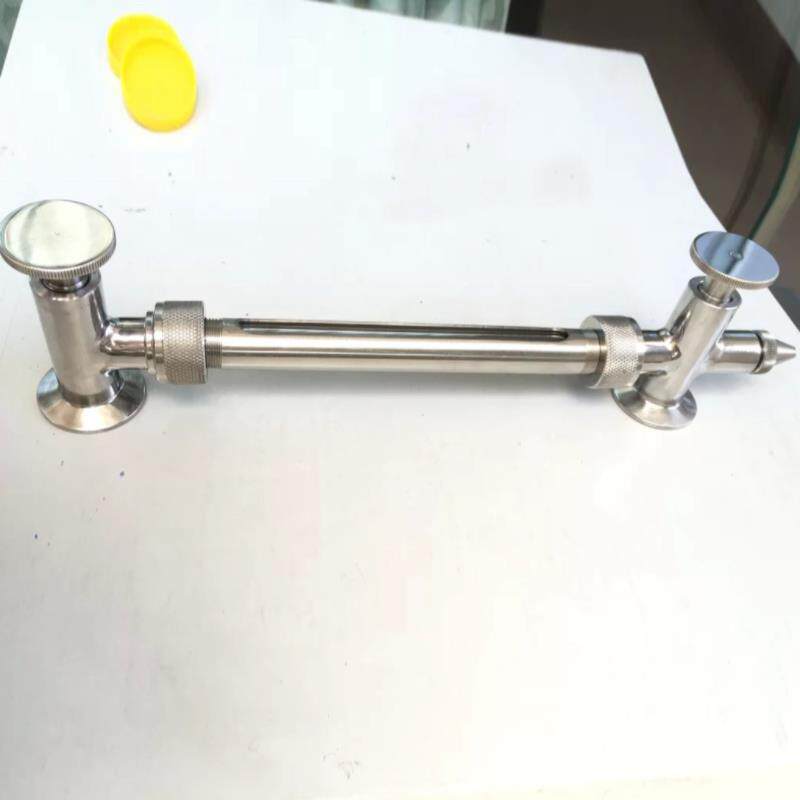 食品卫生级液位计/快装水位计/玻璃管液位计带不锈钢护套/卡箍式