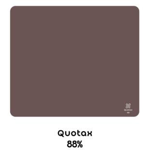 quotax鼠标垫  高阶版 88% 细面控制型专业鼠标垫