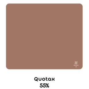 Quotax鼠标垫【Zoomer同款】高阶版 55% 覆合编织 均衡型鼠标垫