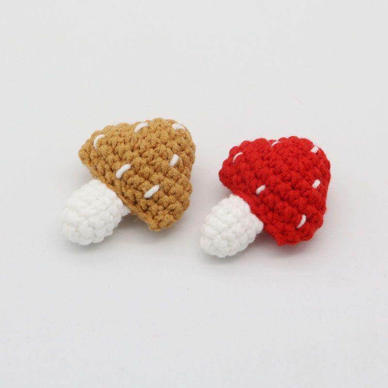 蘑菇胸针diy材料小清新成品森系装饰连衣裙胸花胸针配饰胸针辅料