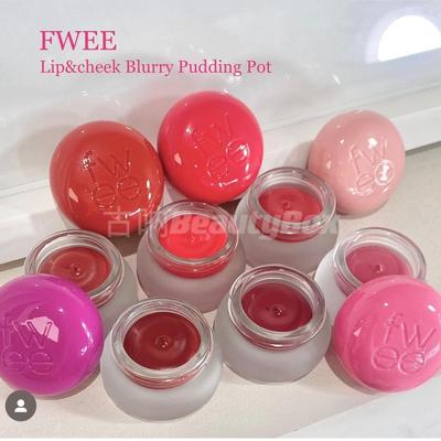 现货韩国fwee腮红rs05唇颊两用膏腮红口红布丁膏多色可选滋润保湿