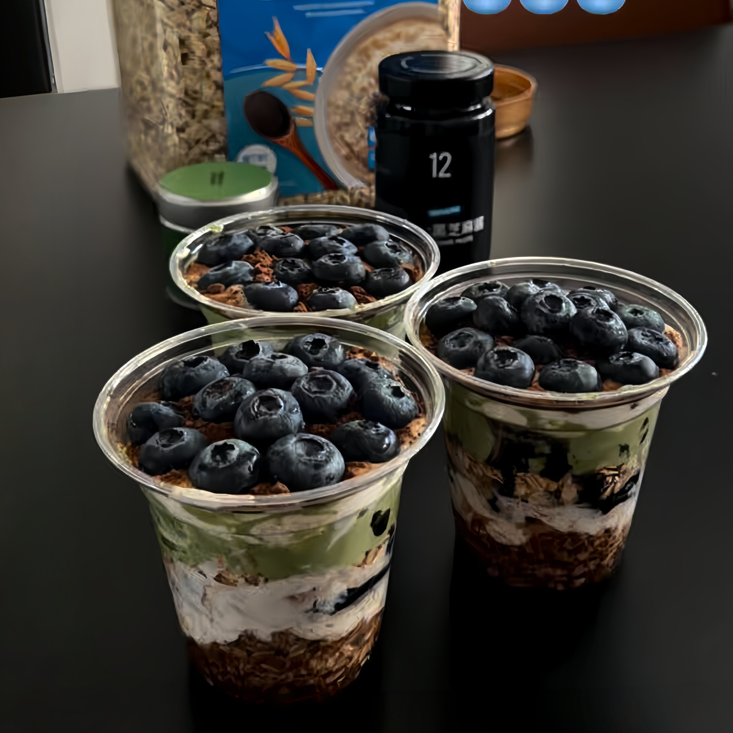 一次性透明塑杯带吸管自制凉饮杯图片