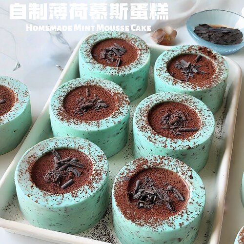 夏天就该吃薄荷味的蛋糕