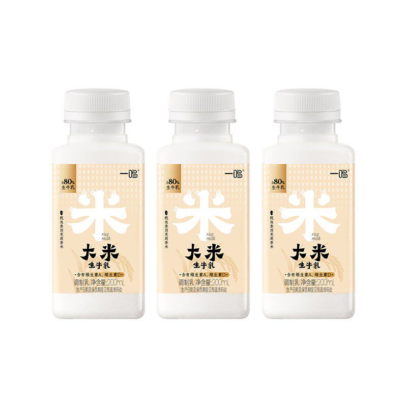 一鸣真鲜茉莉香米乳低温醇厚