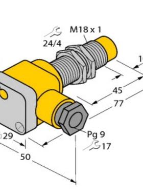TURCK图尔克电感式传感器NI10-G18SK-AP6X，PILZ皮尔兹，eickmann