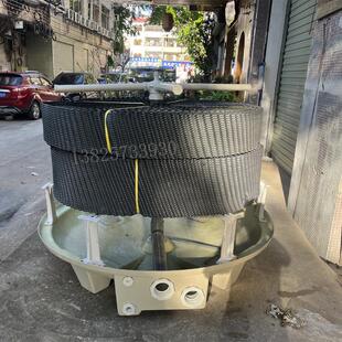 圆形冷却塔黑色PVC填料80T冷却水塔蜂窝过滤散热网凉水塔淋水网