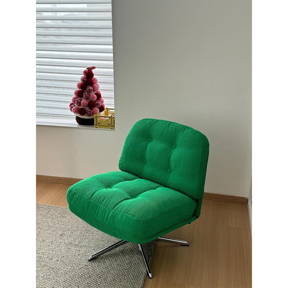 网红沙发椅杜威林格休闲椅可旋转客厅阳台小户型设计师中古单人椅