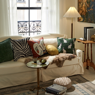 偏爱集法式抱枕复古艺术风客厅美式沙发靠垫组合现代简约设计师款