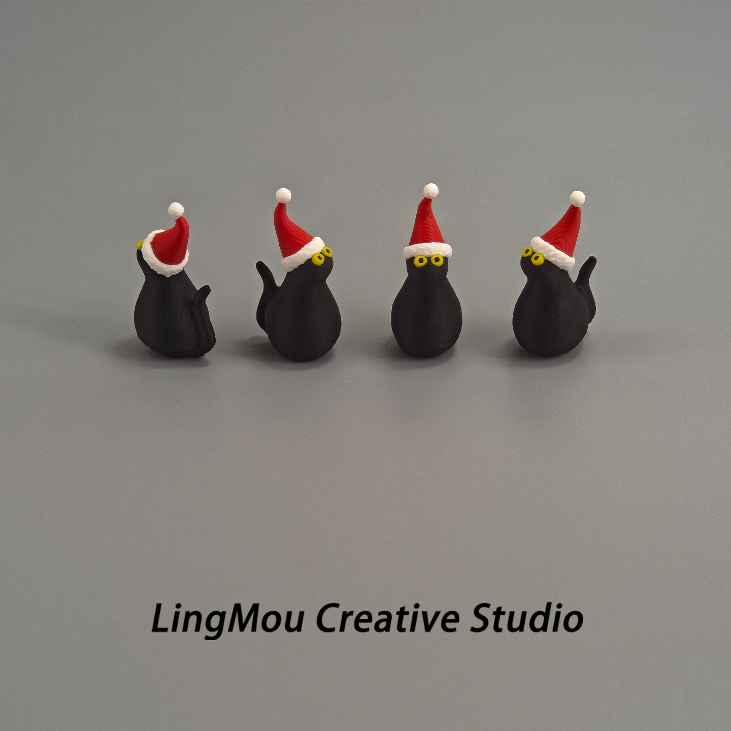 你不想拥有一只可爱的圣诞小猫吗