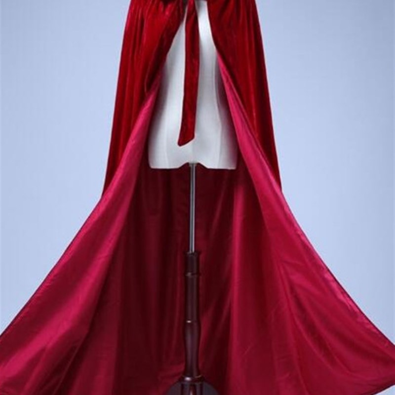 连帽/无帽/男女通用披肩丝绒披风斗篷汉服M舞台拍照旗袍走秀可定