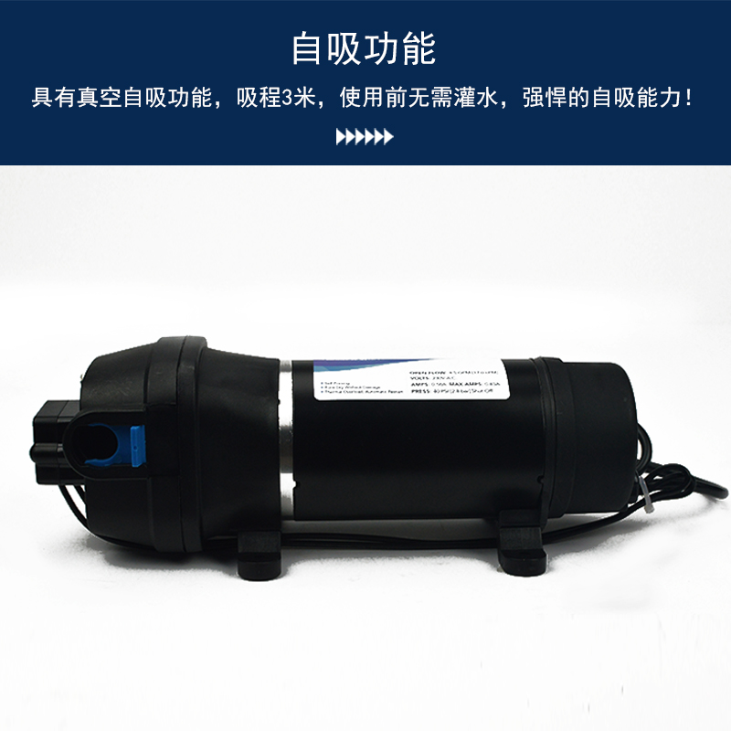 FL-43 110V 220V交流家用抽水隔膜自吸泵O微型自来水管道增压水泵