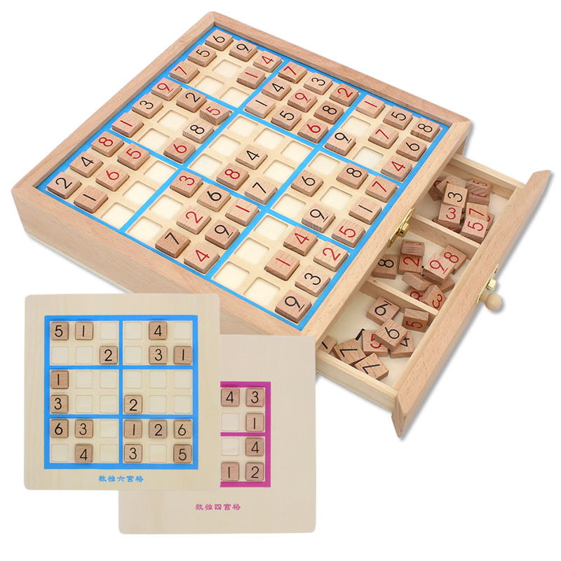 数独儿童入门四九宫格棋盘玩具小学生一年级O数读游戏题本阶梯训