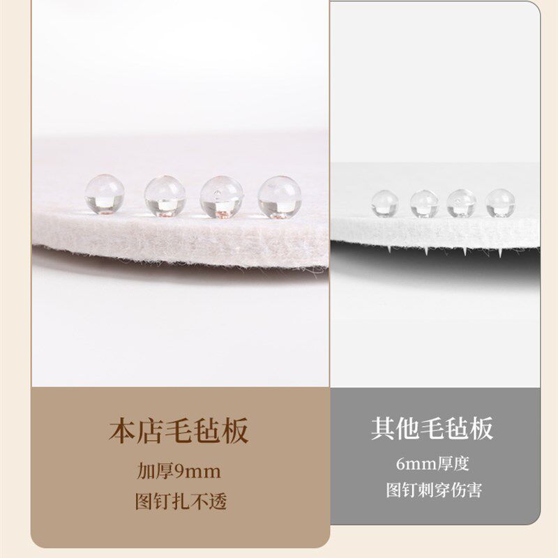 照片墙毛毡墙贴展示墙背景板羊n毛毡板相片相册挂墙软木板家庭玄