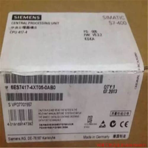 议价拍前:6ES7417-4XT05-00 CPU 417-4中央处理单元 6ES7 417-