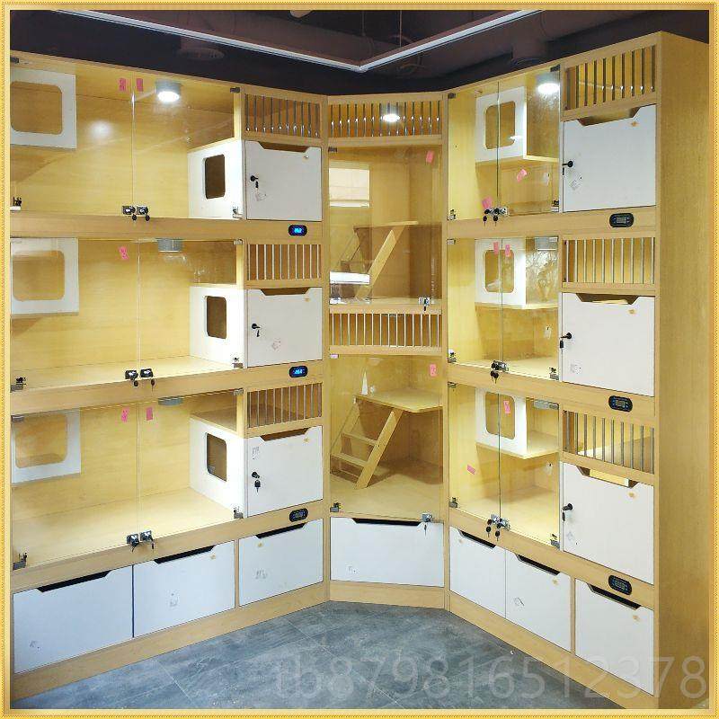 高档猫柜猫别墅实木猫舍繁猫房屋窝多层猫空间豪华宠物展示柜育寄,宠物/宠物食品及用品,猫笼子/猫别墅,淘宝优惠券,粉丝福利购,淘宝优惠卷