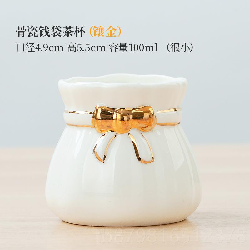 高档骨瓷镶茶金具套装陶瓷家用欧式金边茶夫创意下午茶泡茶壶功杯