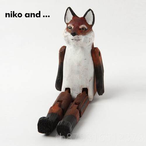 高档nikoand ...可爱动物3摆4件熊猫大象客厅家居车 载桌面摆件 3