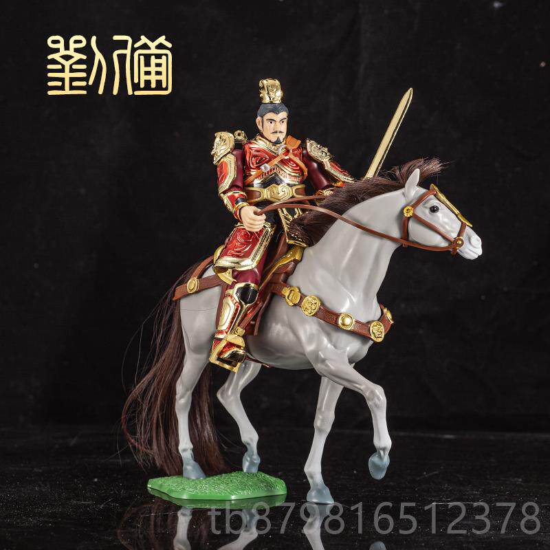 高档三演国义赵云关羽人诸葛张飞手办五虎上将模型摆件亮可动兵偶图片