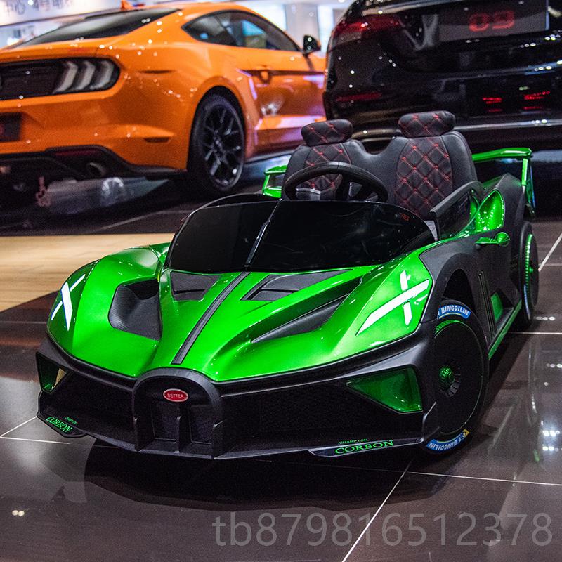 高档超大双座儿童跑电动孩车四轮玩汽车可具坐人宝宝遥控网红男车