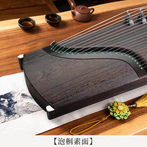 高档扬古筝泡桐素面古筝专业演奏润学古筝10级考级器初者乐入门家