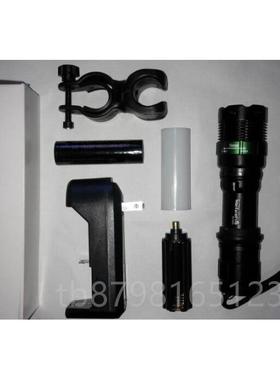 高档1850ledQ56战术强光手电筒 机械极变焦 远充射可电防水无包邮