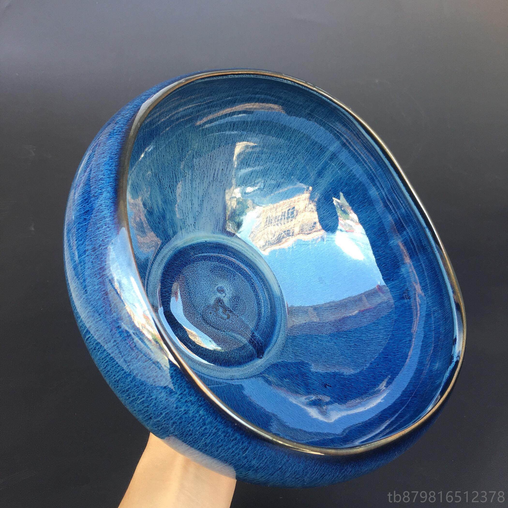 高档创意室内变蓝蝴蝶兰铜陶瓷窑花盆微鱼碗莲一叶莲钱草水培盆器,鲜花速递/花卉仿真/绿植园艺,花盆,淘宝优惠券,粉丝福利购,淘宝优惠卷