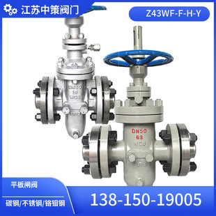 25C 油田天然气Z43F 16C无导流孔平板闸阀铸钢法兰直通式 Z43WF