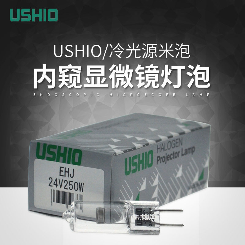 USHIO EHJ 24V250W奥林巴斯CV-E,CLH250内镜冷光源灯泡,24V250W
