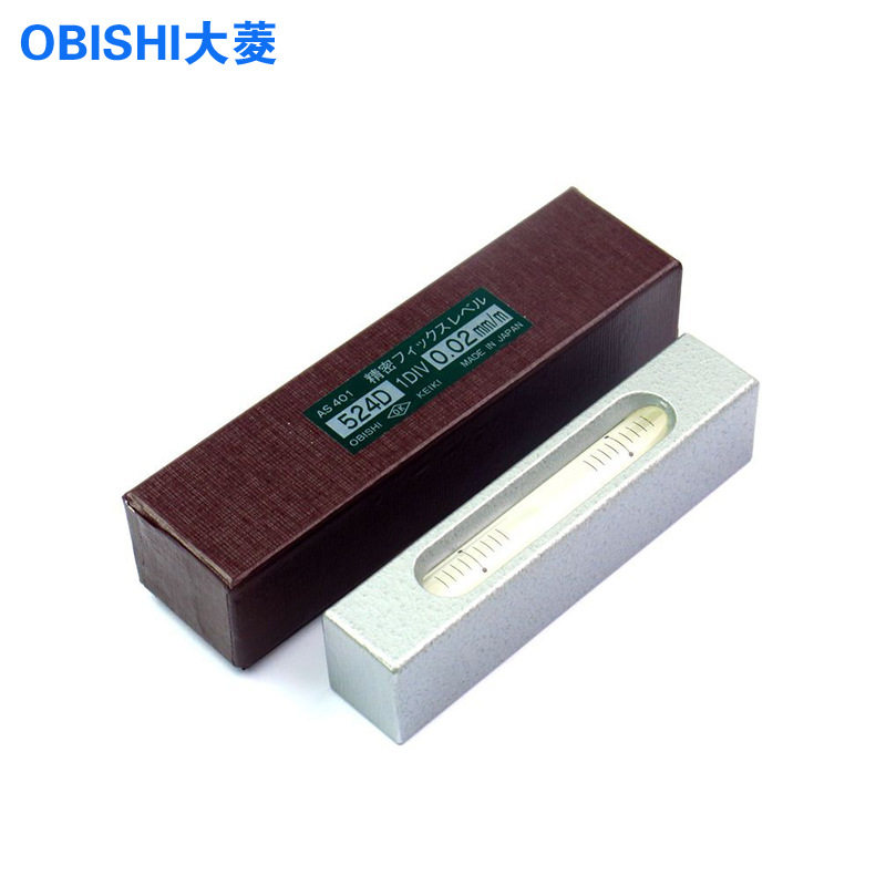 日本OBISHI大菱AS401精密水准器524D精密水平仪0.002mm