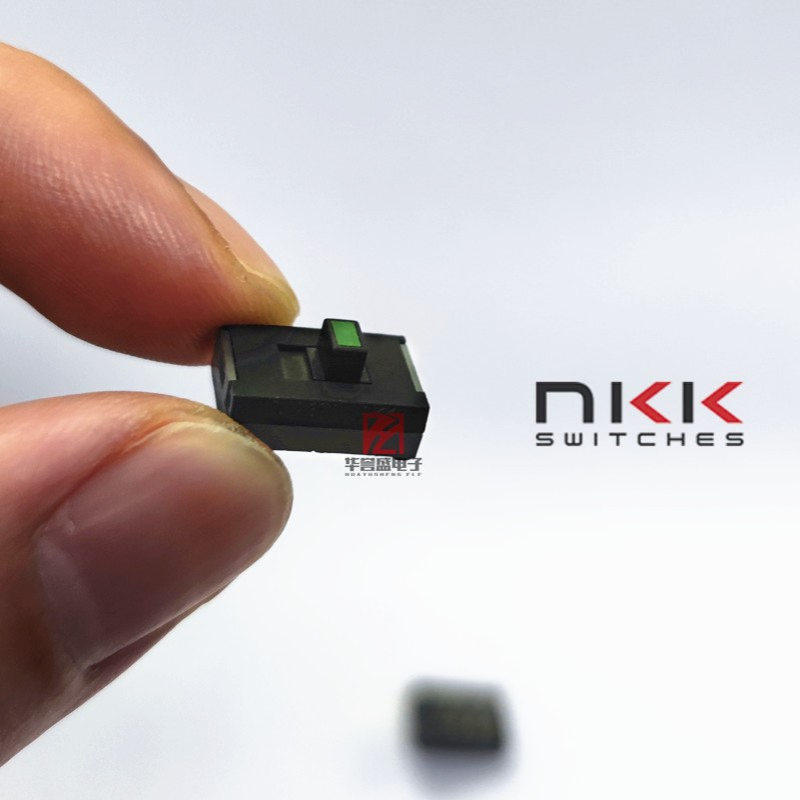 日本NKK SS12SDP2LF SS-12 超微型发光滑动开关 2档 绿色灯